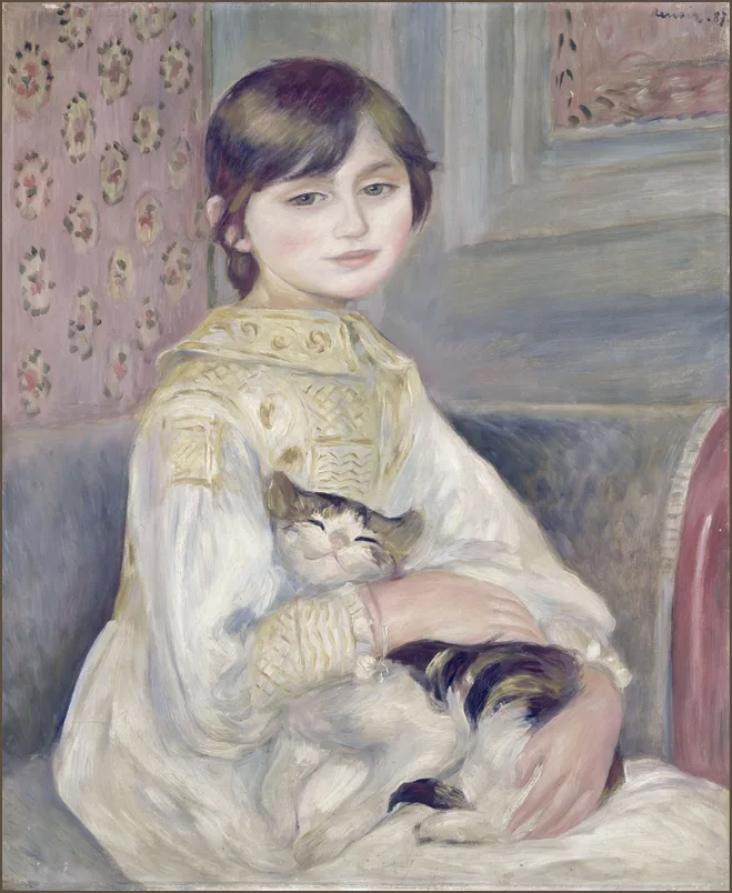 Ренуар — Жюли Мане с кошкой
