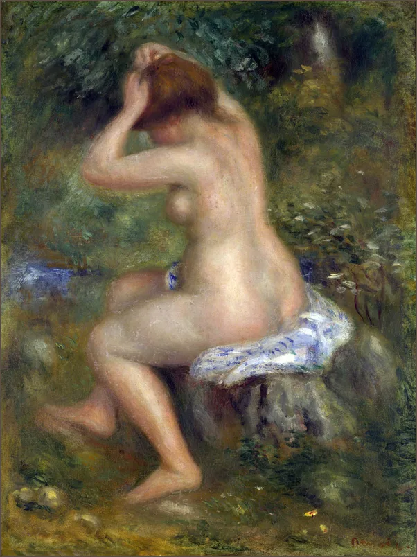 Ренуар — Купальщица