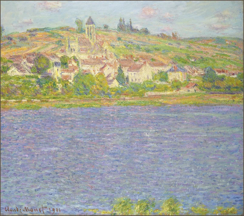 Моне — Ветёй, эффект солнца