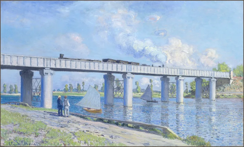 Моне — Железнодорожный мост, Аржантёй