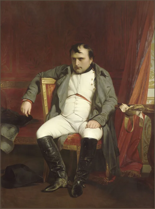 Деларош — Наполеон в Фонтенбло 31 марта 1814 года