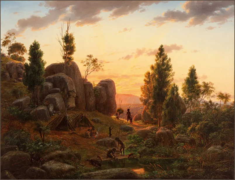 фон Герард — Каменистые холмы, озеро Корангамайт