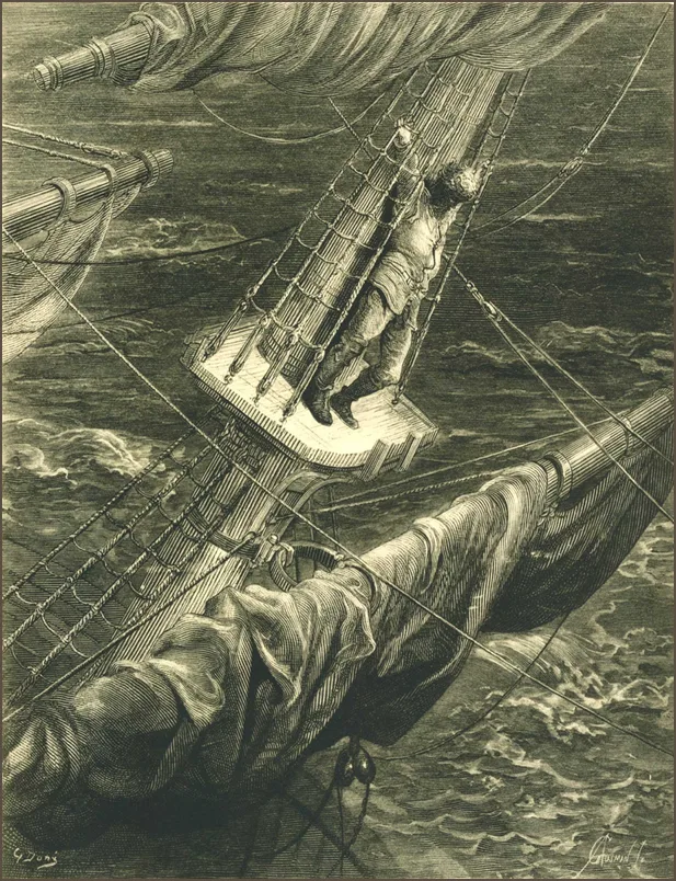 Доре — Сказание о старом мореходе 1866