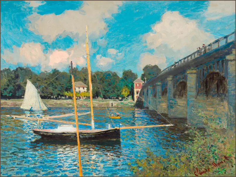 Моне — Мост в Аржантёе