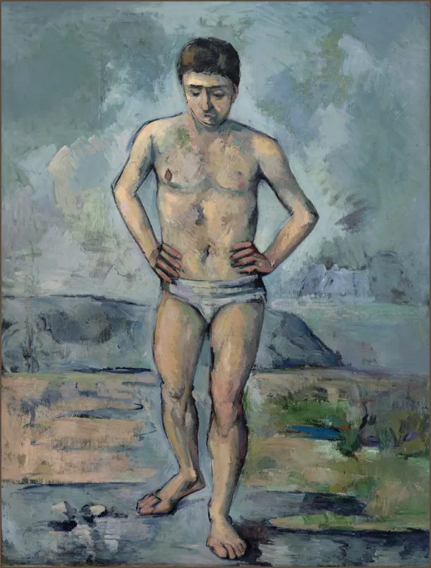 Сезанн — Купальщик