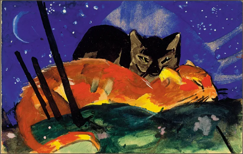 Марк — Две кошки
