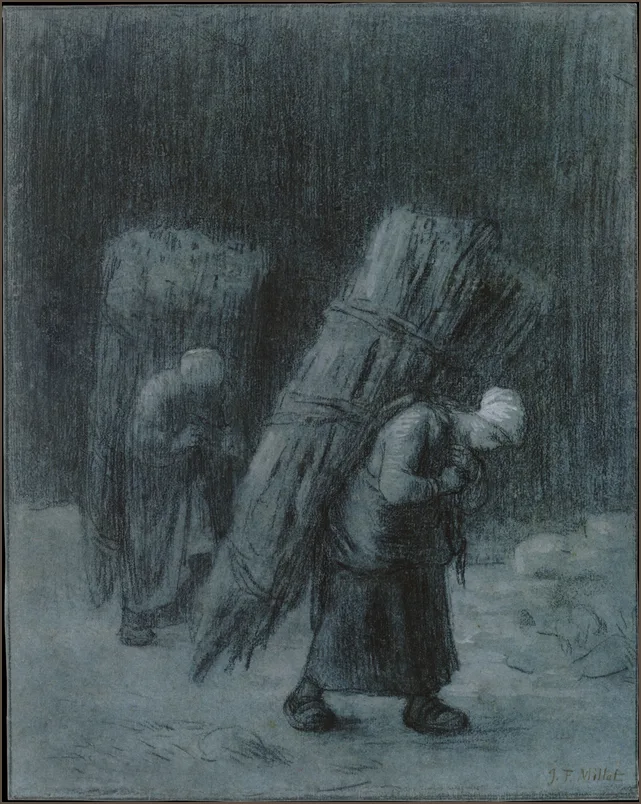 Милле — Женщины, несущие хворост