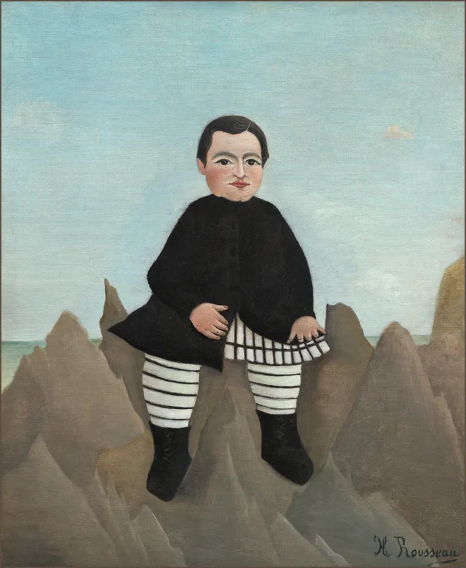 Руссо — Мальчик на скалах