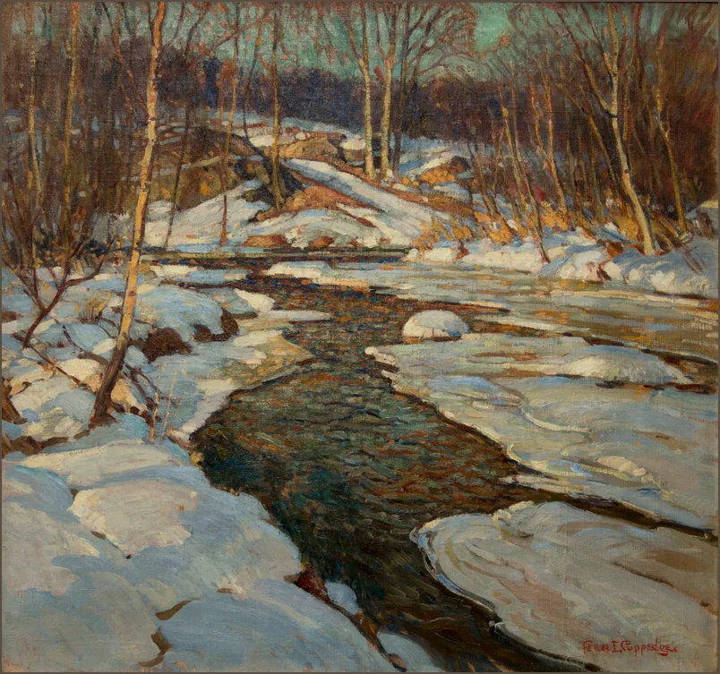 Коппедж — Пейзаж с ручьем