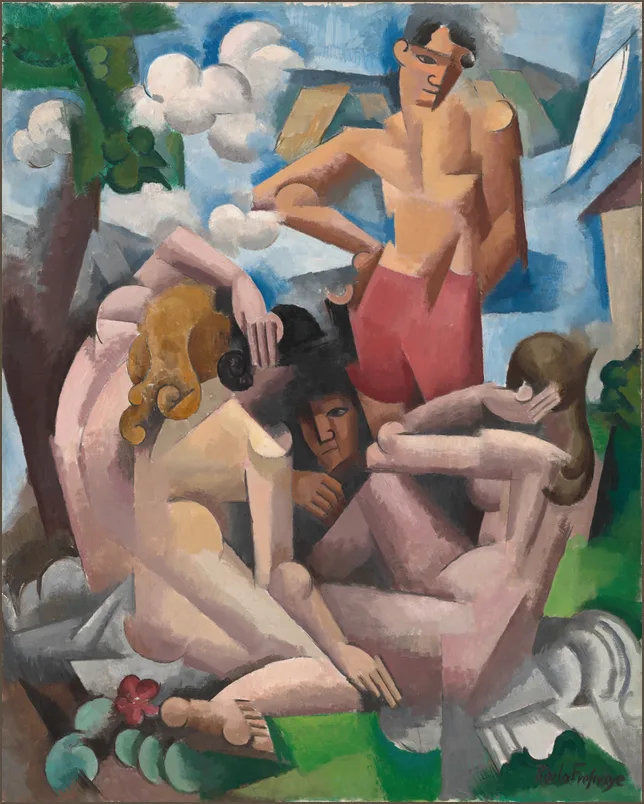 де Ла Френе — Купальщики