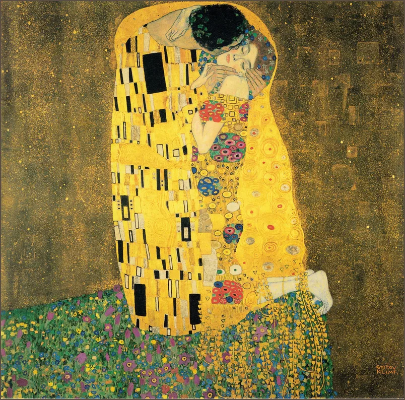 Климт — Поцелуй