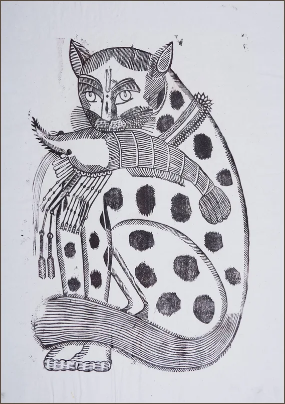 художник — Кот и лобстер