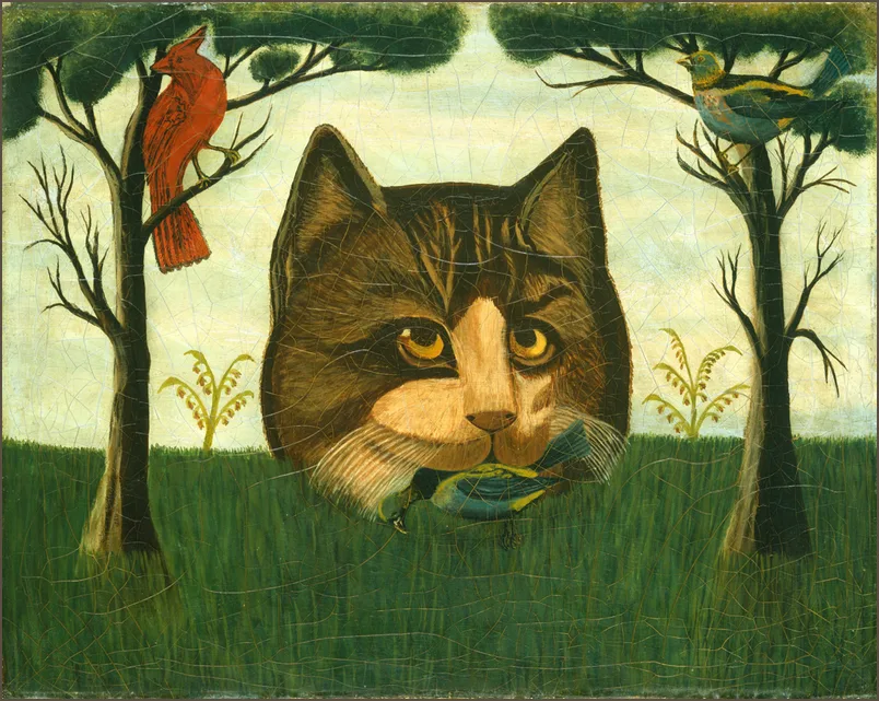 художник — Кот