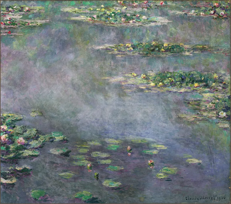 Моне — Водяные лилии (1916)