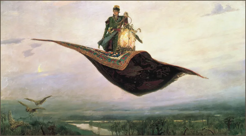 Васнецов — Ковёр-самолёт